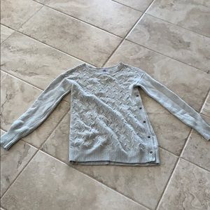 Seraphine Light Teal Maternity and Nursing Sweater